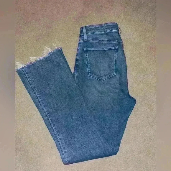 Lulus bootcut medium wash frayed‎ jeans - Picture 2 of 4